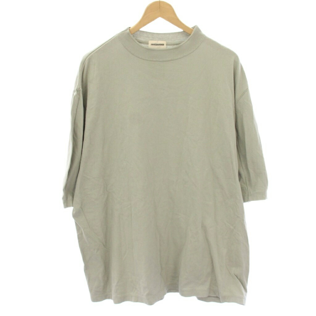 【中古】ジョイスアディッド JOICEADDED シームレス Tシャツ Seamless T-shirts カットソー 七分袖 緑 グリーン J251CS01 /HN レディース 【ベクトル 古着】 260326