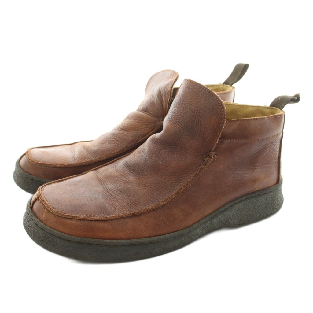 【中古】カンペール CAMPER ショートブーツ レザー 40 茶 ブラウン /KU メンズ 【ベクトル 古着】 260326