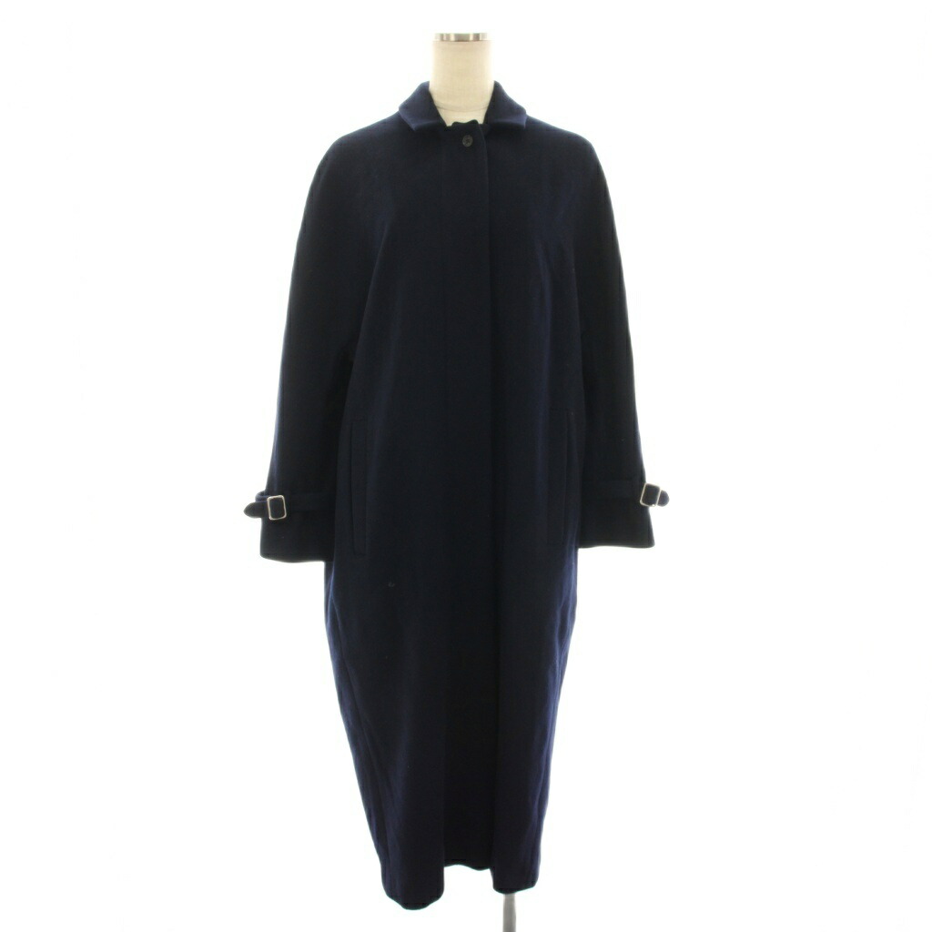【中古】テンハンドクラフテッドモダン TENNE HANDCRAFTED MODERN ステンカラーコート アウター FREE 紺 ネイビー /YT レディース 【ベクトル 古着】 260330