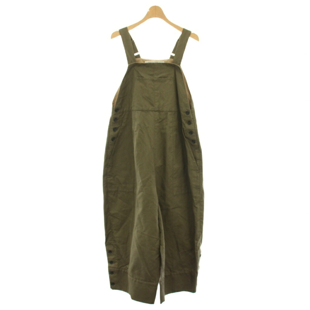 【中古】テンハンドクラフテッドモダン 10 HANDCRAFTED MODERN サロペット オーバーオール FREE カーキ /YT レディース 【ベクトル 古着】 260330｜ブランド古着ベクトルプレミアム店