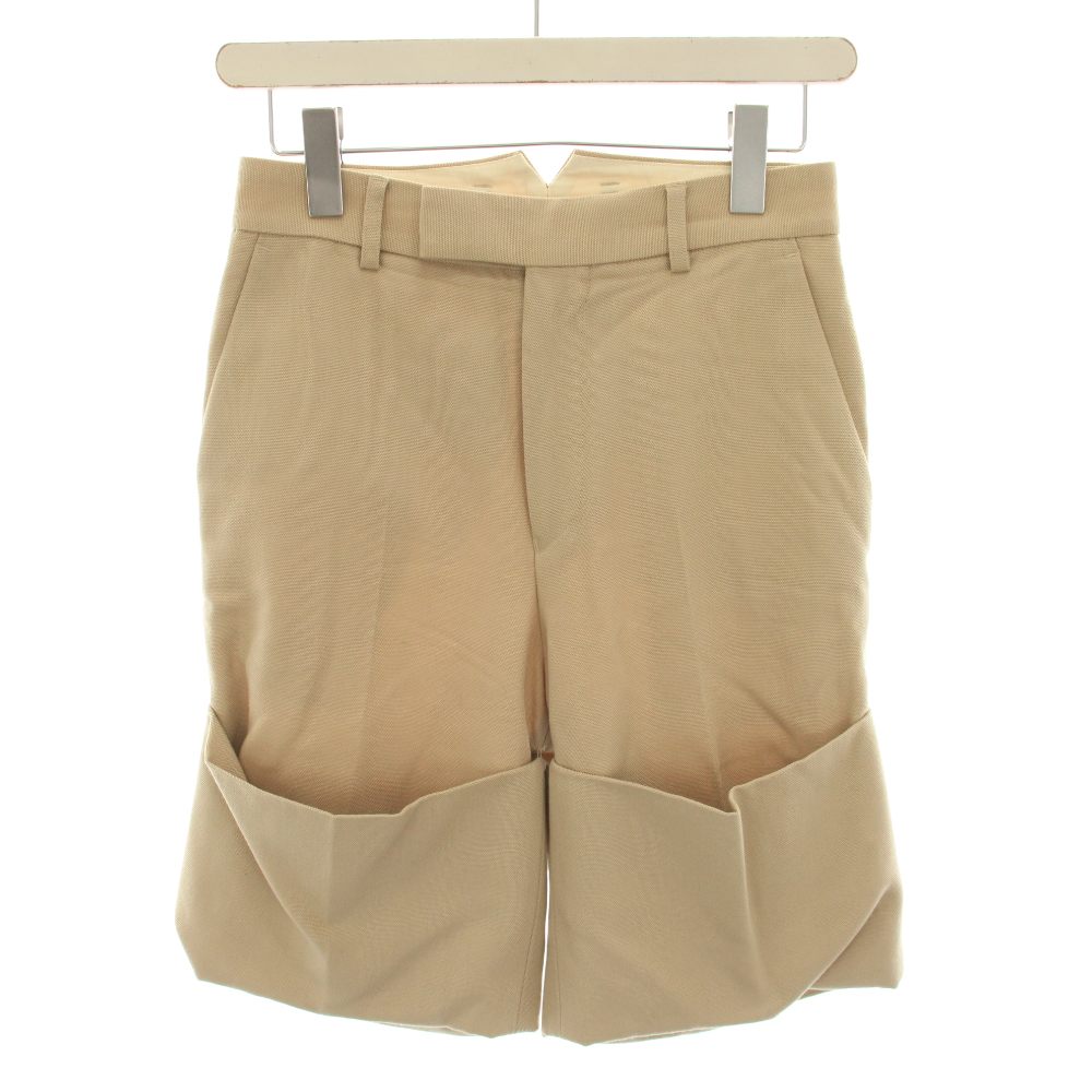 【中古】ポステレガント POSTELEGANT ハーフパンツ ショートパンツ ジップフライ 38M ベージュ PT20A0002 /YT レディース 【ベクトル 古着】 260330
