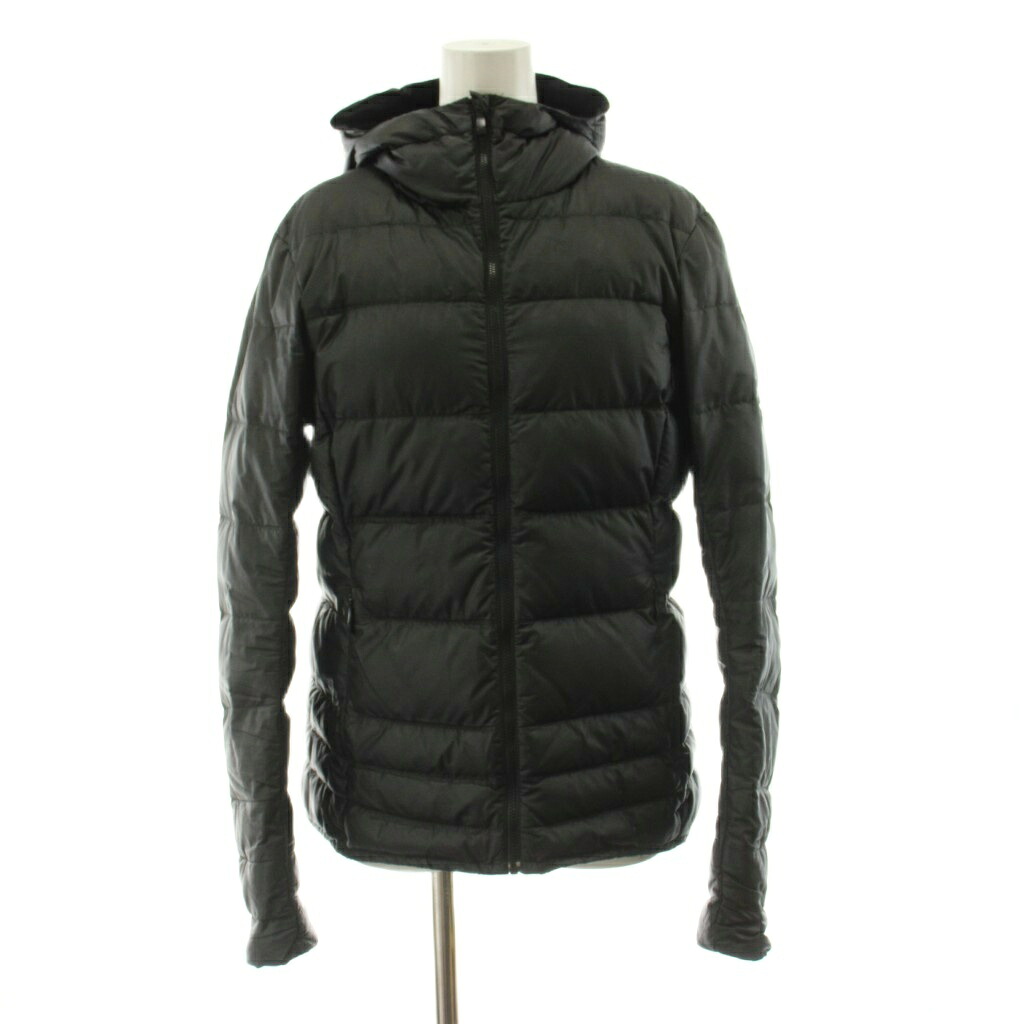【中古】チュース KJUS ダウンジャケット フード ジップアップ EU38 黒 ブラック 309-1B1-LK-5 /KU レディース 【ベクトル 古着】 260327