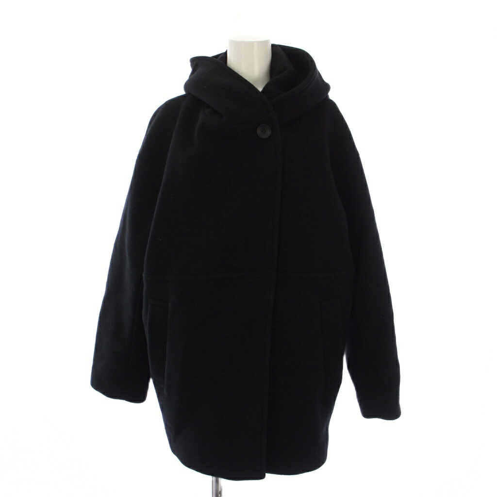 【中古】ジャーナルスタンダード JOURNAL STANDARD 25AW スーパー140モッサフードコート ミドル丈 36 黒 25020400910040 /BM レディース 【ベクトル 古着】 260401