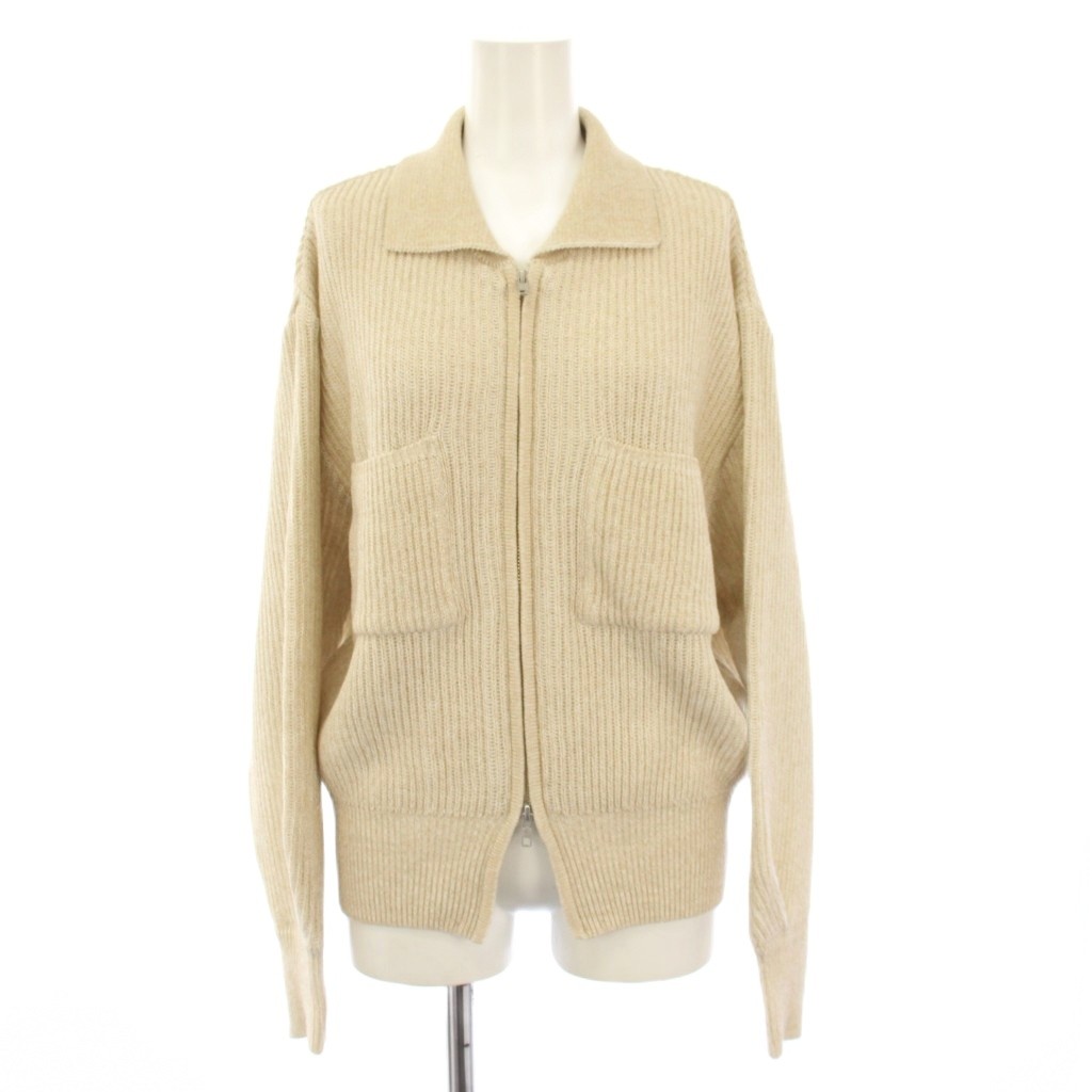 【中古】シティトーキョー CITY TOKYO 25AW Nep Drivers Knit ネップドライバーズニット ジレー 長袖 F ベージュ 255531001 /KH レディース 【ベクター 古着】 260405