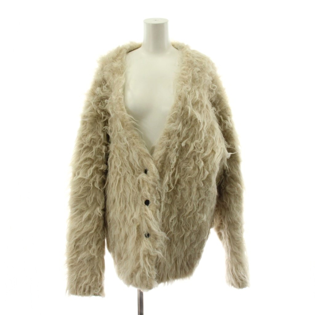 【中古】トゥデイフル TODAYFUL 24AW ブラッシュドミックスカーディガン Brashed Mix Cardigan F ベージュ 12420527 /AN44 レディース 【ベクター 古着】 260402