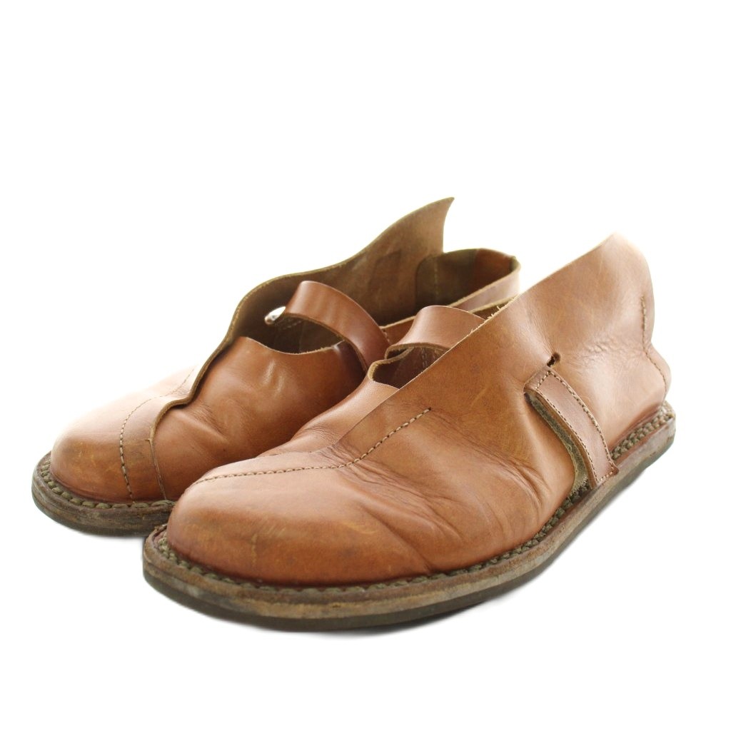 【中古】トリッペン trippen モカシン レザー 38 茶 ブラウン /AN18 レディース 【ベクトル 古着】 260402