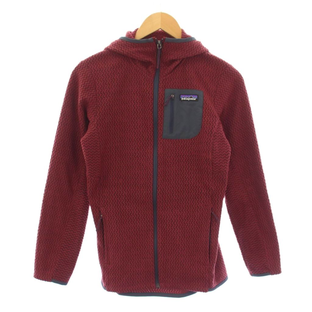 【中古】パタゴニア Patagonia パーカー ジャケット ジップアップ フリース S ボルドー 40260FA22 /BM レディース 【ベクトル 古着】 260408