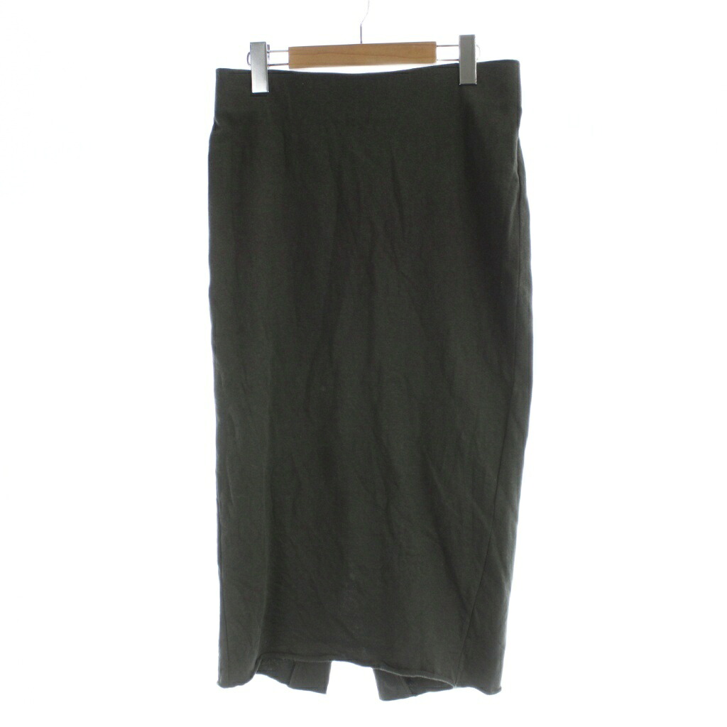 【中古】ドゥーズィエムクラス DEUXIEME CLASSE 21SS Sweat スカート ロング 38 カーキ 無地 タイト 21060500705010 /AP レディース 【ベクトル 古着】 260410