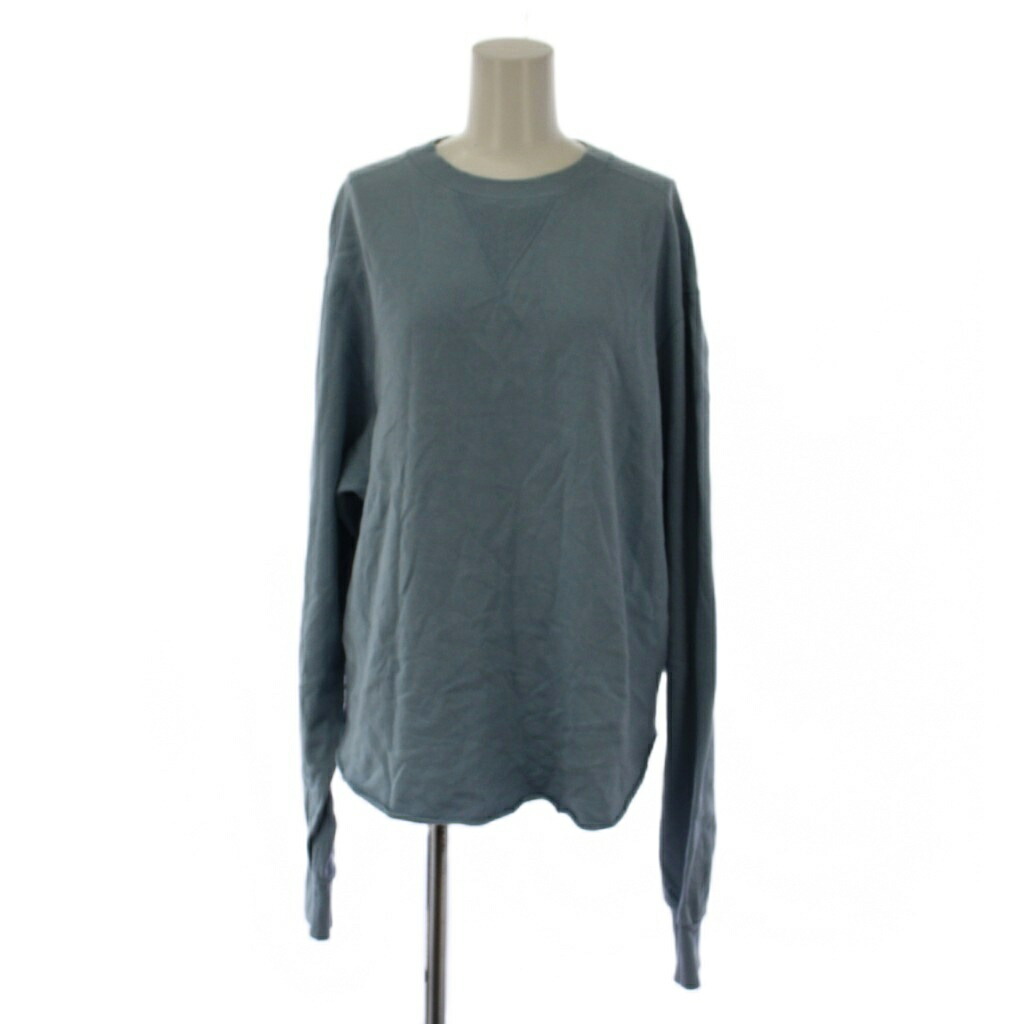 【中古】シンゾーン Shinzone 21SS トレーナー スウェット F0 水色 ライトブルー Vネック 無地W GAZETTE PULLOVER 半袖 21SMSCU12 /LP レディース 【ベクトル 古着】 260408 5,520円