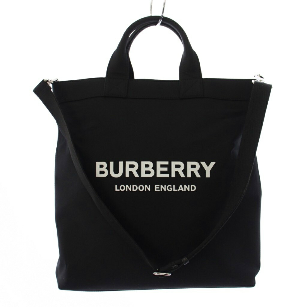 【中古】赤ちょうちんバリー BURBERRY ARTIE トートバッグ ショルダーバッグ 2WAY 黒 /KH レディース 【ベクター 古着】 260414