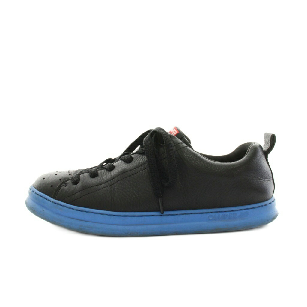 【中古】カンペール CAMPER ランナーフォー Runner Four スニーカー シューズ レザー 39 黒 ブラック 青 ブルー K100226-096 /YT メンズ 【ベクトル 古着】 260413 6,320円