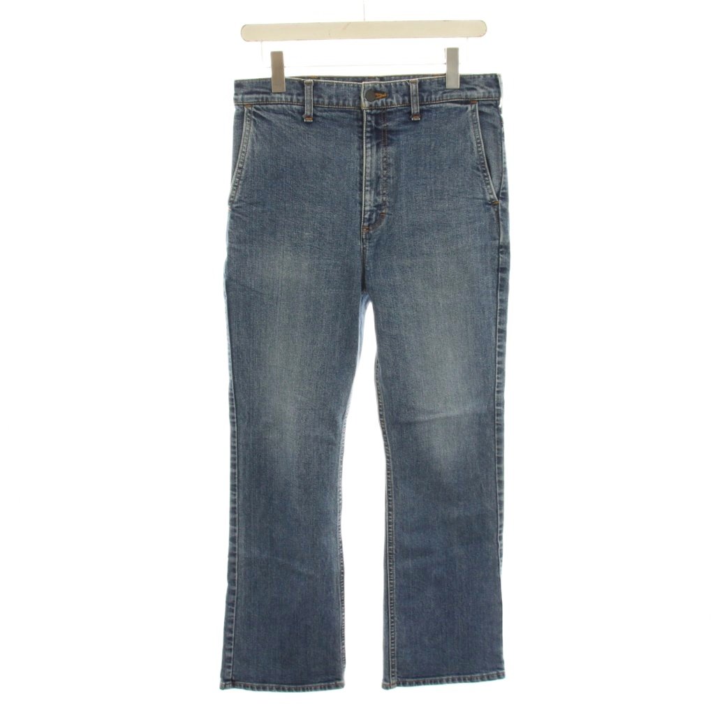 【中古】旦那ハリウッド N.HOOLYWOOD ステュディオス STUDIOUS別注 デニムトラウザーズカットオフ DENIM TROUSERS CUTOFF ジーンズズボン下 デニム ジップフライ 38 青 青色 2225-CP06 /YT メンズ 【ベクター 古着】 260416 ズボン・パンツ-メンズファッション
