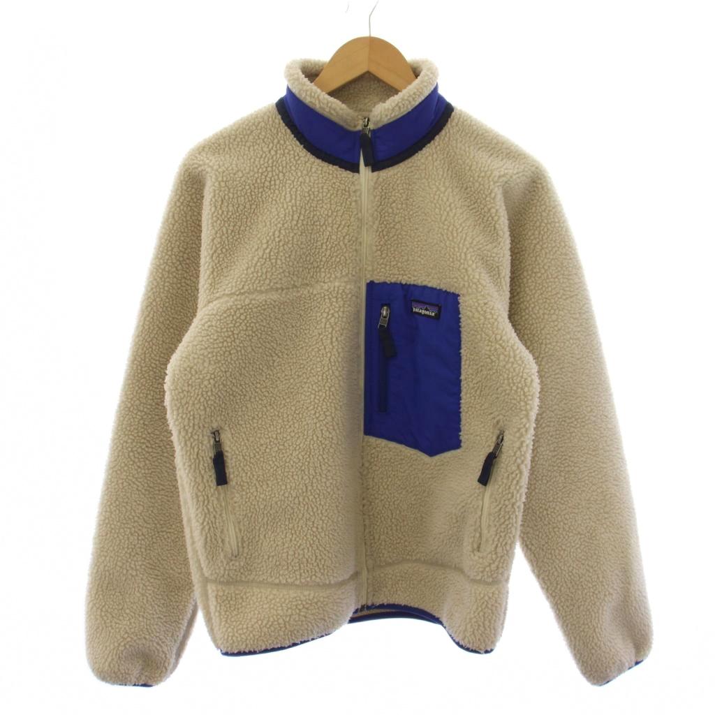 【中古】パタゴニア Patagonia 16AW Classic Retro-X JACKET フリースジャケット ジップアップ S ベージュ 23056 /BM メンズ 【ベクター 古着】 260507
