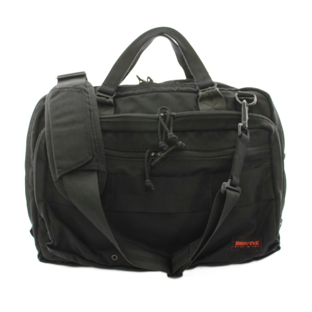 【中古】ブリーフィング BRIEFING 商行為御徒面子 ブリーフ御徒面子 ハンドバック ショルダーバッグ 2way ナイロン 黒 黒いこと /YT メンズ 【ベクター 古着】 260518