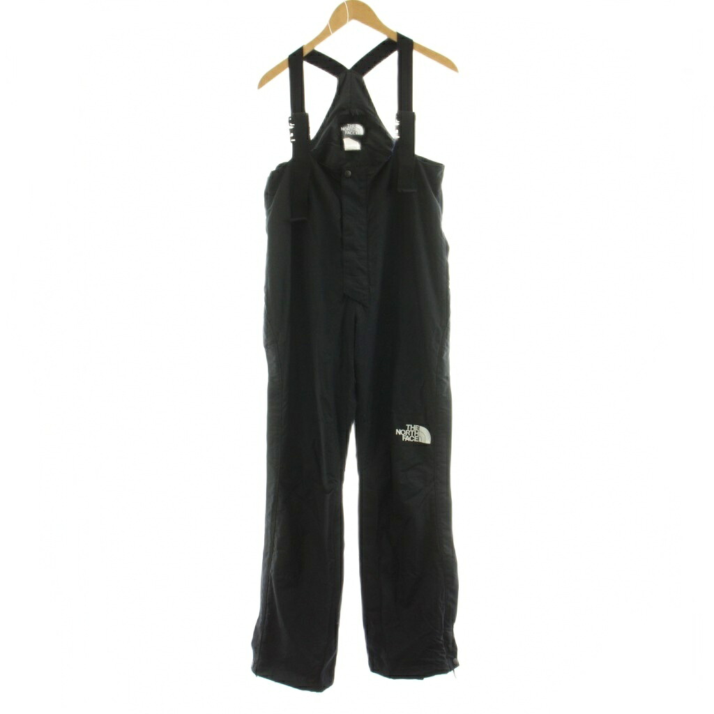 【中古】ザノースフェイス THE NORTH FACE 90s ヴィンテージ ビブパンツ ゴアテックス 大層らしい櫂 スキーの板御召しもの L 黒 黒いこと NP-7182 /KU メンズ 【ベクター 古着】 260521