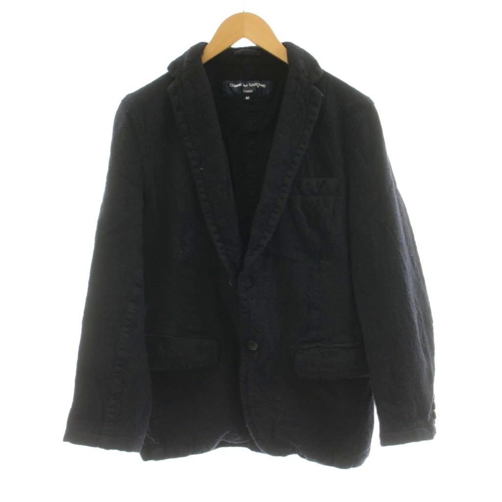 【中古】コムデギャルソンオム COMME des GARCONS HOMME AD2006 テーラードジャケット 毛糸 M 紺 米国海軍 HR-J062 /KU メンズ 【ベクター 古着】 260521