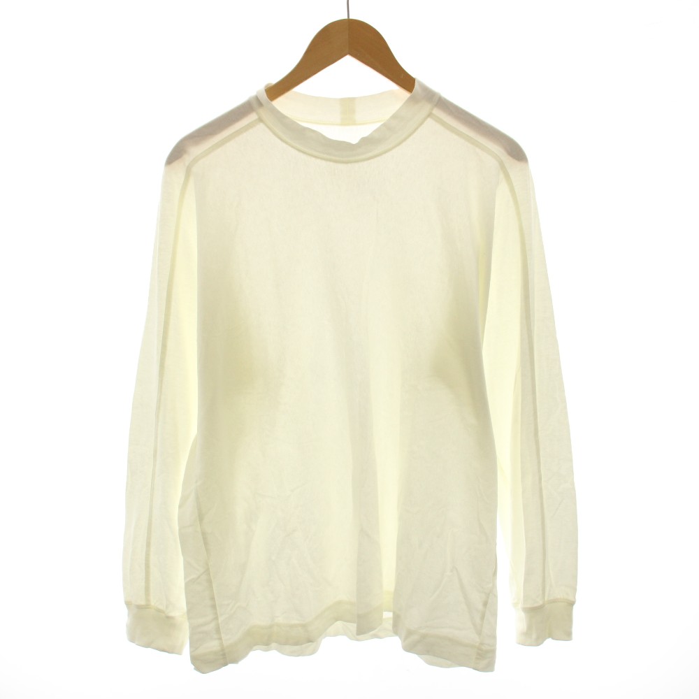 【中古】オムプリッセイッセイミヤケ HOMME PLISSE ISSEY MIYAKE 版行T1 Release-T 1 ティーシャツ ロンT カットソー 長袖 無地 3 白 白いこと HP51JK201 /YT メンズ 【ベクター 古着】 260521