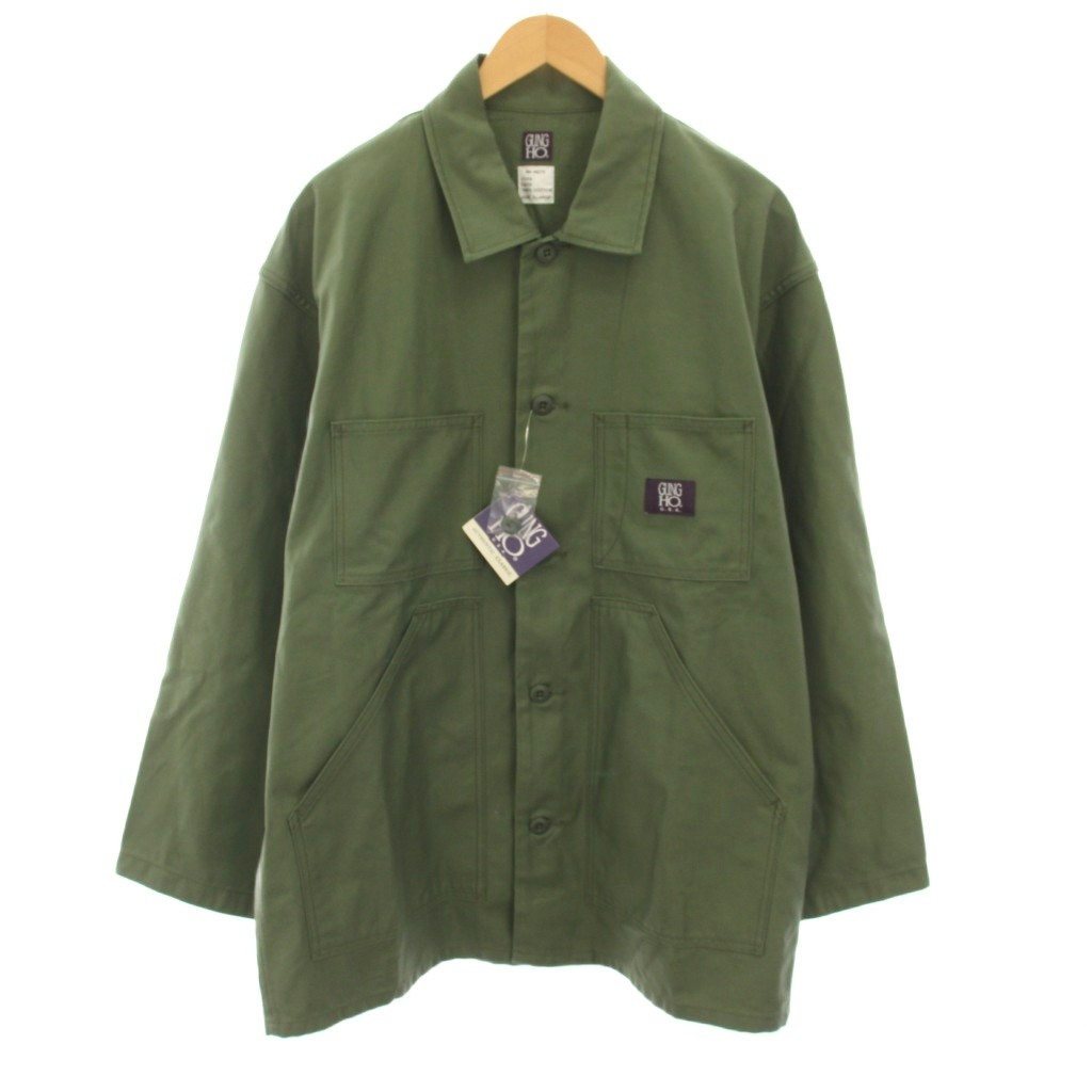 【中古】火器ホー GUNG HO ファティーグカバージャケット FATIGUE COVER JACKET 取りまかなう櫂 アウター XL カーキ GH25S001B0 /YT メンズ 【ベクター 古着】 260529