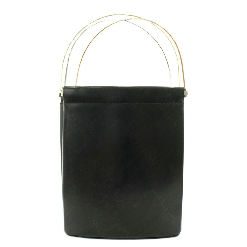 【中古】カルティエ Cartier トリニティバッグ ハンドバッグ レザー 黒 ブラック /AN67 ■OH レディース 【ベクトル 古着】 260604｜ブランド古着ベクトルプレミアム店 21,016円