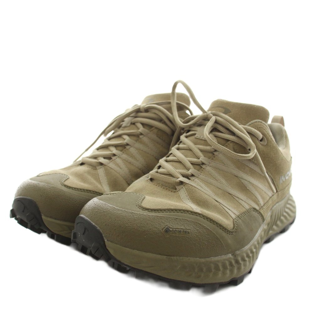 【中古】ピルグリムサーフ Pilgrim Surf  × イノヴェイト inov-8 FLYROC 2.0GTX スニーカー シューズ US10 28.0糎 カーキ /AN54 メンズ 【ベクター 古着】 260602