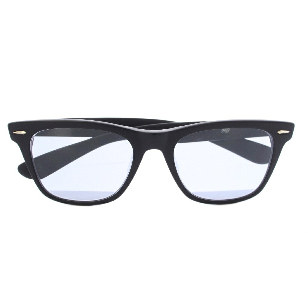 【中古】フォーナインズ 999.9 眼鏡 メガネ 度あり 51□18 140 黒 黒いこと 青 青色 NP-605 /TK メンズ 【ベクター 古着】 260605