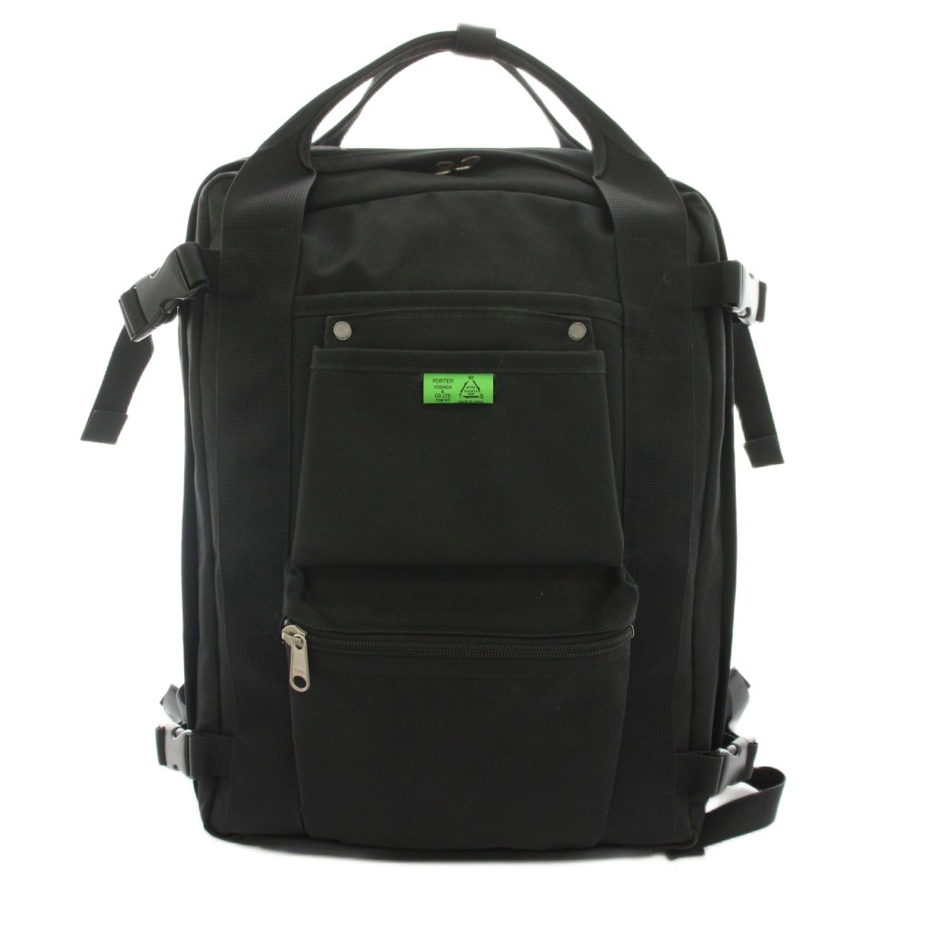 【中古】ポーター PORTER 吉田カバン ユニオン UNION リュックサック バックパック ナイロン 黒 ブラック /YT18 メンズ 【ベクトル 古着】 260629|ブランド古着ベクトルプレミアム店