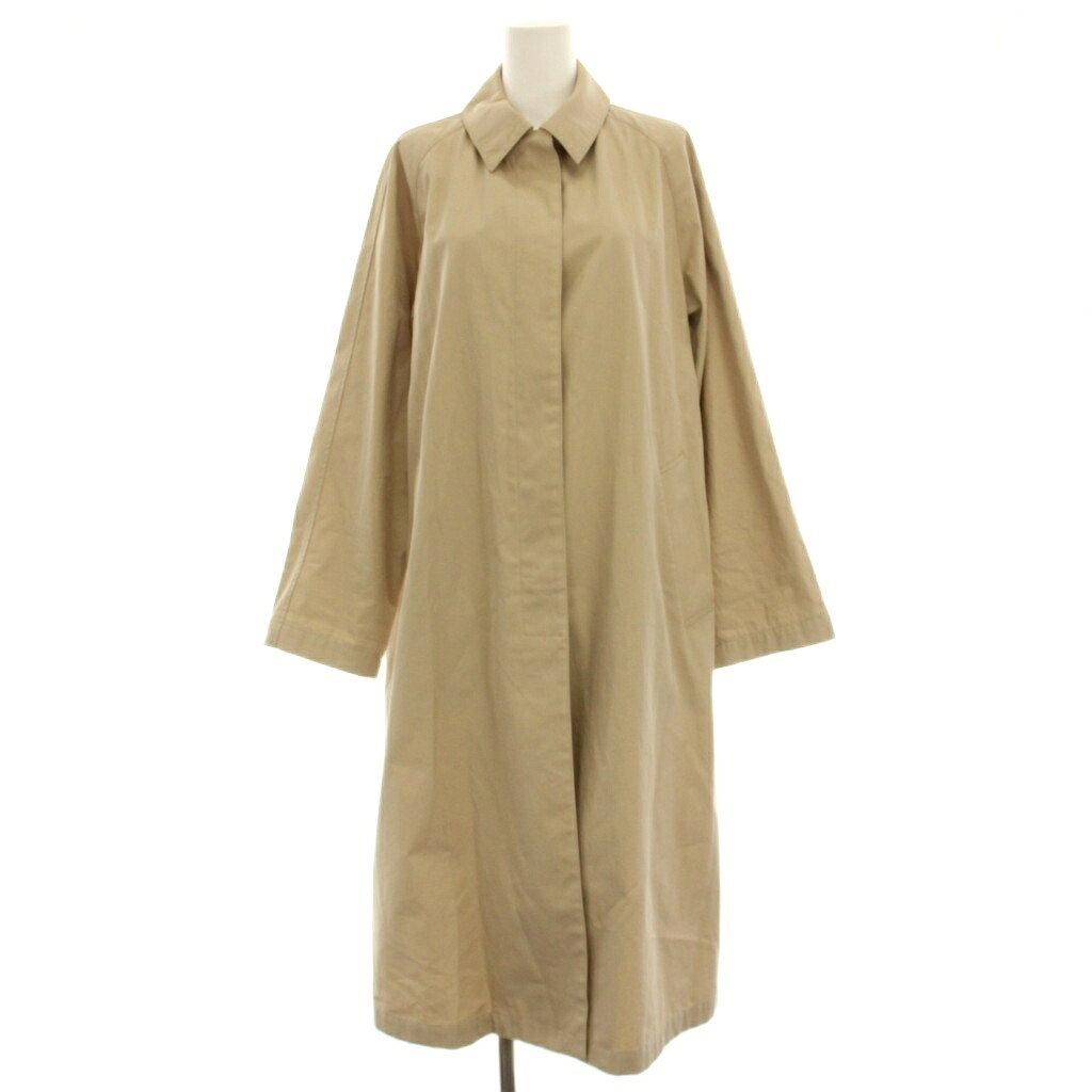 【中古】ドゥーズィエムクラス DEUXIEME CLASSE エブリデイアイライク EVERYDAY I LIKE 23AW Soutien Collar ステンカラーコート ロング ベージュ /HN20 レディース 【ベクトル 古着】 260707|ブランド古着ベクトルプレミアム店