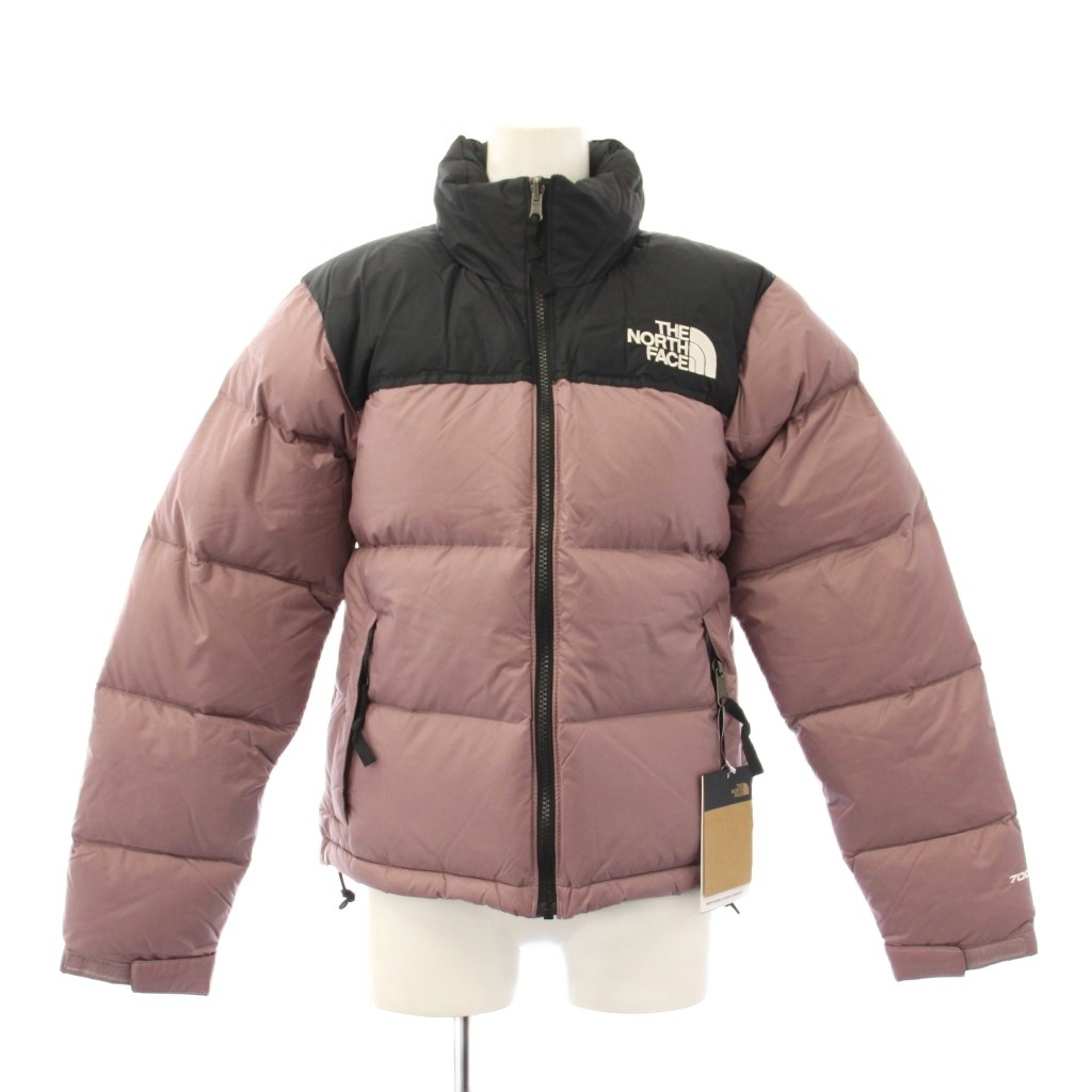 【中古】未使用品 ザノースフェイス THE NORTH FACE RETRO NUPTSE JACKET レトロヌプシジャケット ダウン スタンドカラー アウター ショート丈 ロゴ バイカラー ナイロン XS 紫 パープル 黒 ブラック タグ付き NF0A3XEO /BB レディース 【ベクトル 古着】 260210｜ブランド古着ベクトルプレミアム店 14,839円