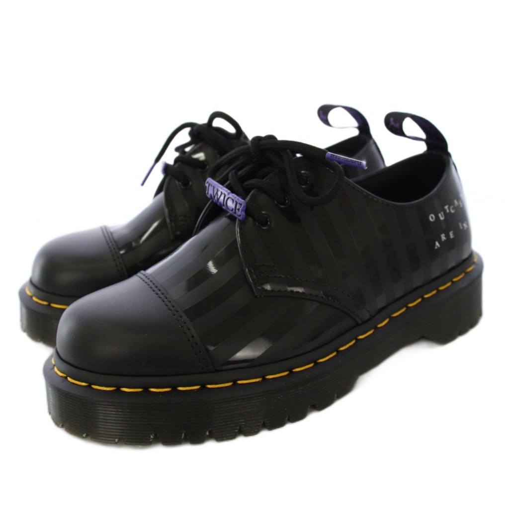 【中古】お医者さんマーチン DR.MARTENS WEDNESDAY 1461 BEX WDN 3大広間シューズ スピード競技引き上げる UK5 黒 /KH レディース 【ベクター 古着】 260217