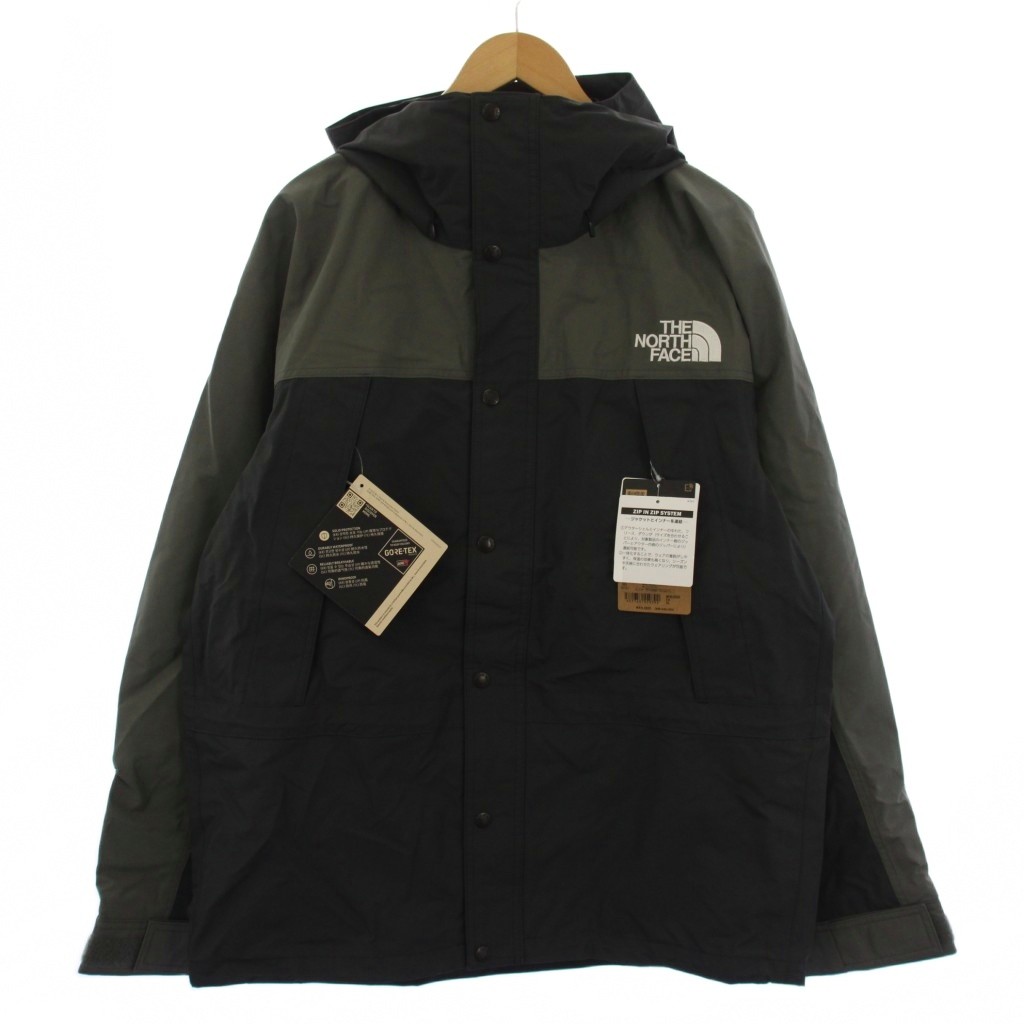 【中古】未使用品 ザノースフェイス THE NORTH FACE MOUNTAIN LIGHT jacket GORE-TEX マウンテンライトジャケット ジップアップ フード ナイロン XL グレー NP62550 /BM メンズ 【ベクトル 古着】 260326｜ブランド古着ベクトルプレミアム店