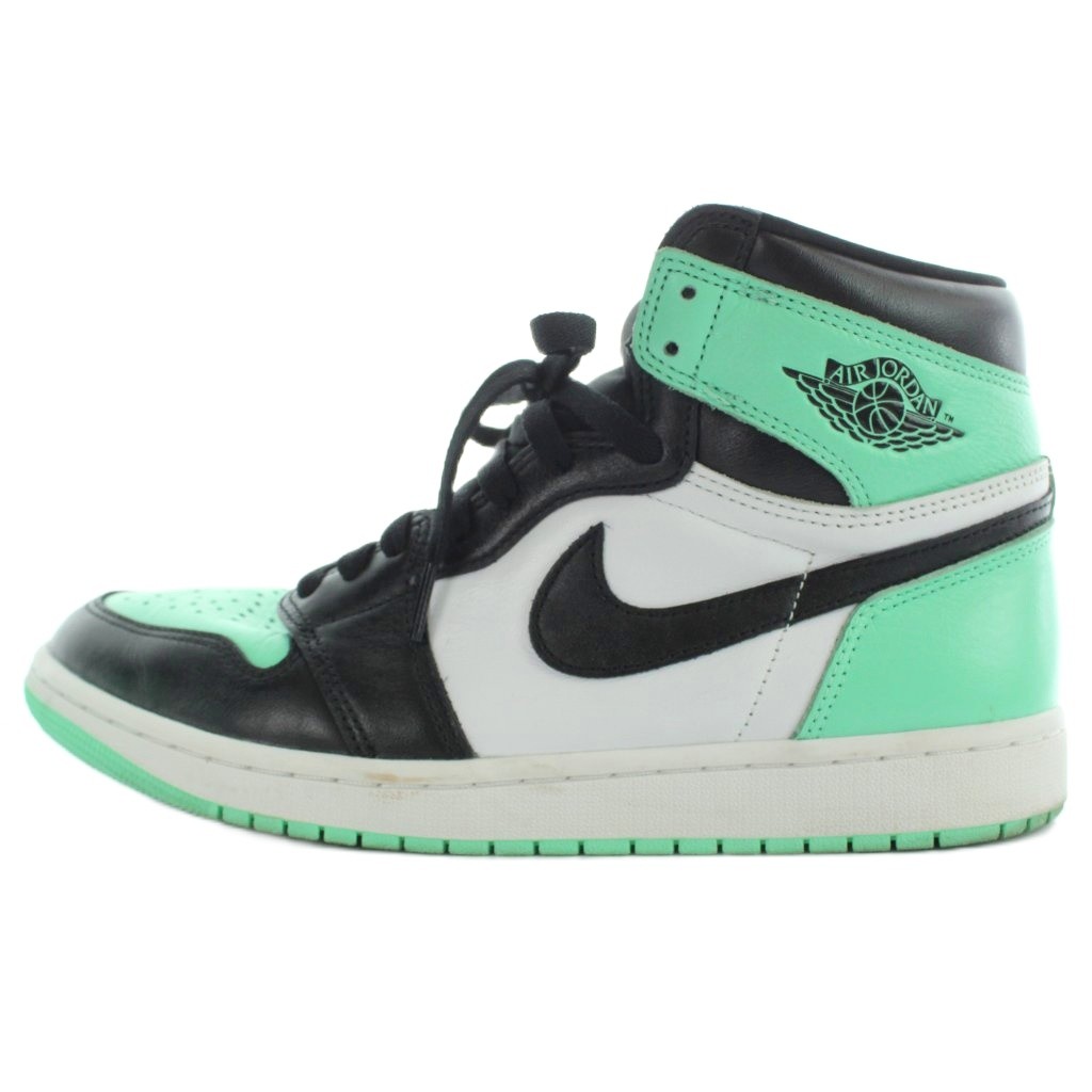 【中古】ナイキ NIKE Air Jordan 1 High OG Green Glow エアジョーダン1 御機嫌 OG グリーングロー スニーカー US10.5 28.5糎 DZ5485-130 /YI20 メンズ 【ベクター 古着】 260508