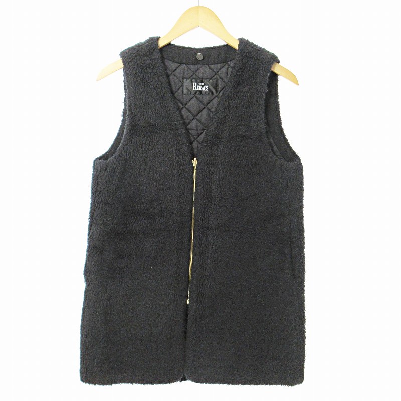 楽天市場】THE RERACS ザ リラクス 中綿キルト ジップアップ ウール