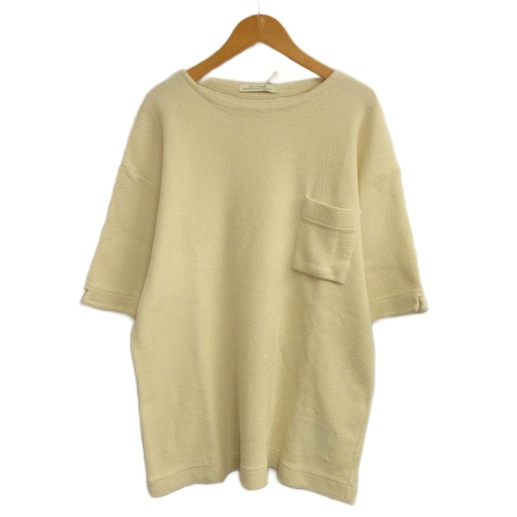 【中古】未使用品 オールドジョー OLDJOE タグ付き 24SS BOAT NECK SPORTS SHIRTS S/S プルオーバーシャツ 半袖 38 BONE ■BL4 メンズ 【ベクトル 古着】 260405