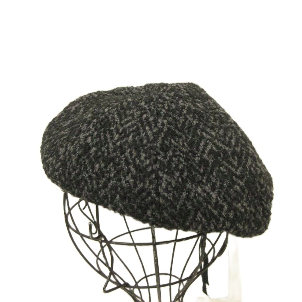 【中古】未使用品 オールドジョー OLDJOE タグ付き 24AW SLUB TWEED ROVER BERET ベレー帽 7 1/4 GRAPHITE BASKET ■BL4 メンズ 【ベクトル 古着】 260405
