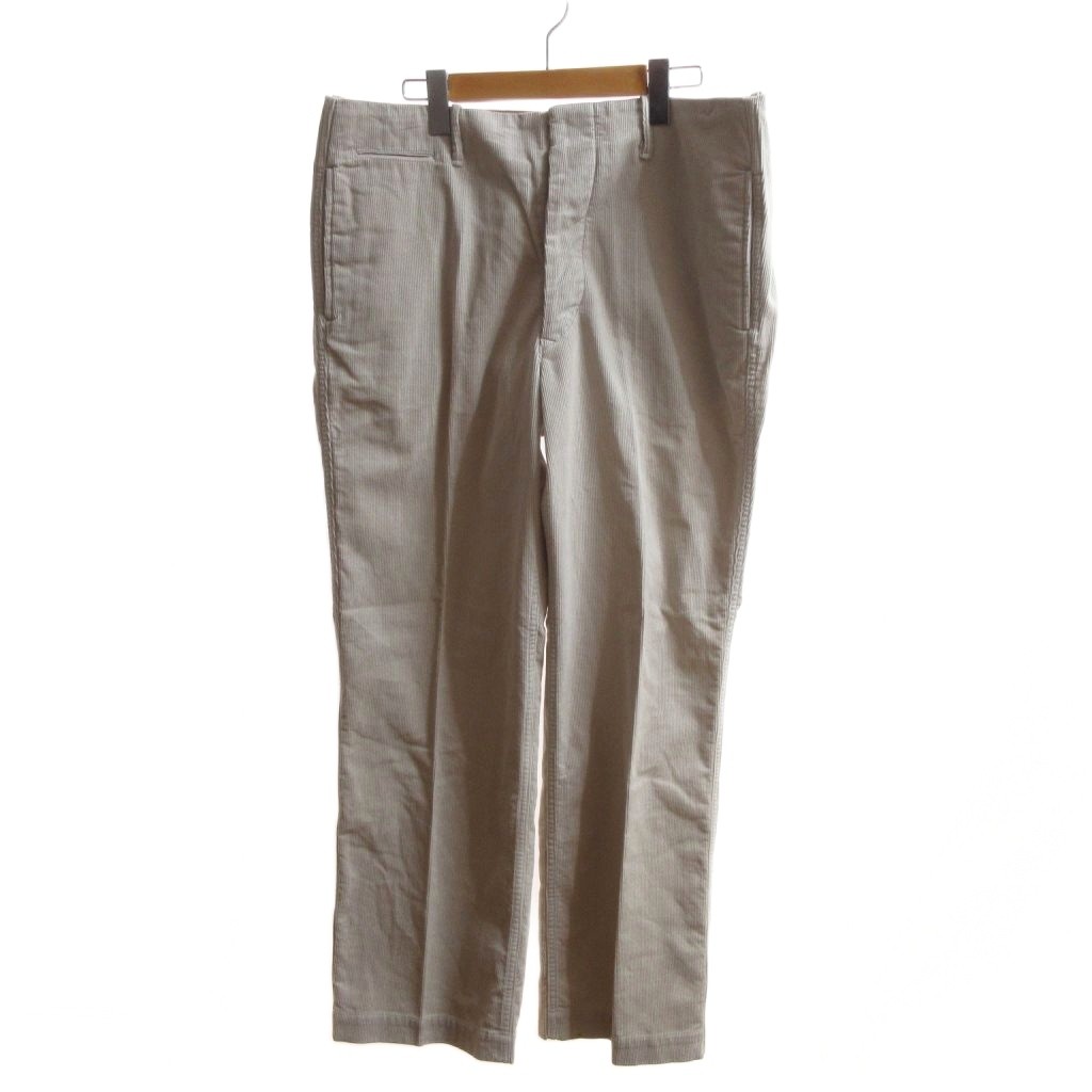 【中古】未使用品 オールドジョー OLDJOE タグ付き 24AW PLEATED LIBERTY TROUSER コーデュロイパンツ 36 MIST WHITE ■BL4 メンズ 【ベクトル 古着】 260407