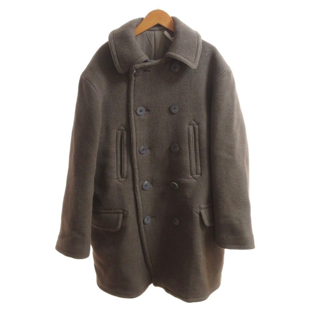【中古】未使用品 オールドジョー OLDJOE タグ付き 24AW DOUBLE-BREASTED MARINE COAT メルトン コート OLIVE STONE 38 /HW ■BL4 メンズ 【ベクトル 古着】 260409｜ブランド古着ベクトルプレミアム店