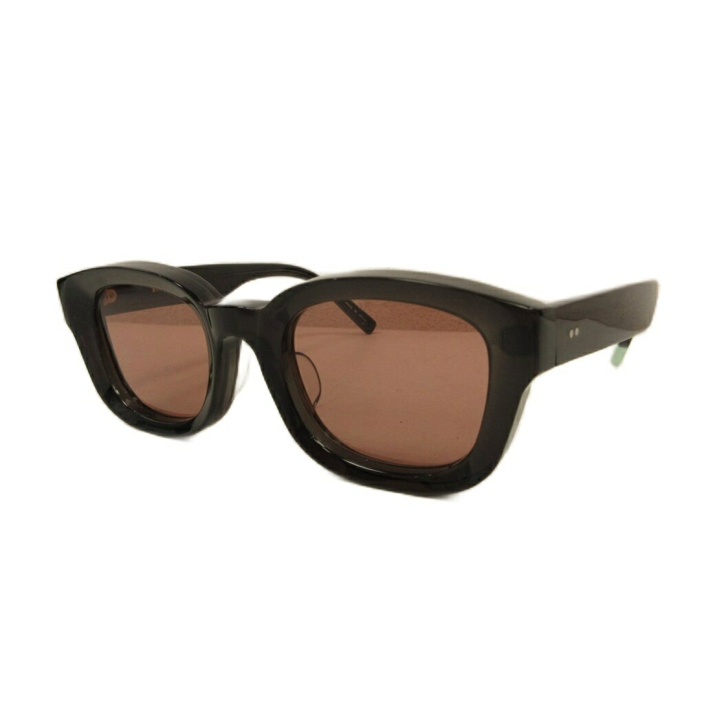 【中古】ブラン BLANC BE001 - CLR BLK / ROSY BRN サングラス ウェリントン 48□22-145 黒 ブラック メンズ 【ベクトル 古着】 260416