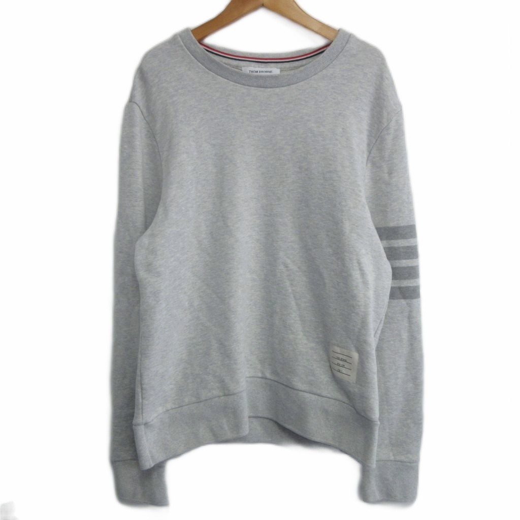 【中古】トム赤銅色 THOM BROWNE 付け届け 古典派音楽 繰り返しうしろ側 4-BAR 汗水 調教師 薄墨色 約M IBO96 メンズ 【ベクター 古着】 260517