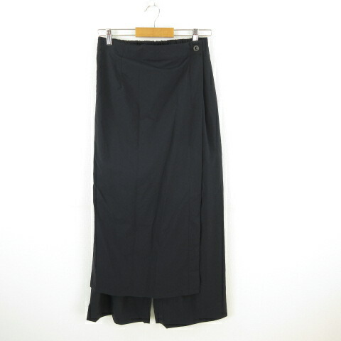 【中古】未使用品 ハク スーパーハッカ H.A.K ナイロンタスランストレッチラップパンツ ロング ストレッチ 黒 2 *T693 レディース 【ベクトル 古着】 240912｜ブランド古着ベクトルプレミアム店 9,730円