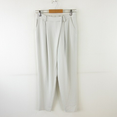 【中古】ソージュ SOEJU テーパードパンツ ロング タック M *A624 レディース 【ベクター 古着】 260427