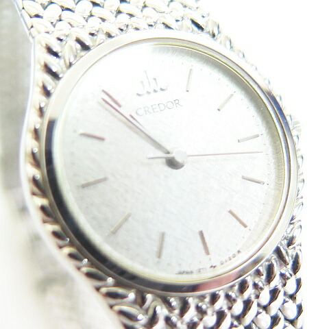 【中古】セイコー SEIKO クレドール CREDOR 3針 ウォッチ QZ 1271-0060 動く品 2sa7361 レディース 【ベクター 古着】 260315