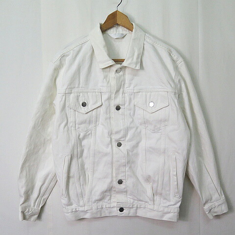 【中古】アンユーズド UNUSED Denim oversized jacket デニム ジャケット 00 ホワイト 2sa7404 【ベクトル 古着】 260328｜ブランド古着ベクトルプレミアム店