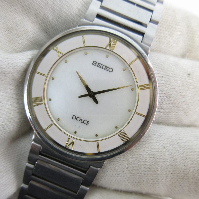 【稼働】SEIKO DOLCE &EXCELINE 4J40時計 楽天市場】セイコー 4J40-0AC0 ドルチェ DOLCE 腕時計
