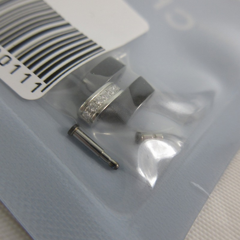 【中古】未当て嵌める品 シャネル CHANEL 未開封 J12 19MM 横幅9粍 金剛石 0.06ｃｔ ウオッチ 一こま 陶器 黒いこと 黒 H5382 属する品 レディース 【ベクター 古着】 251229