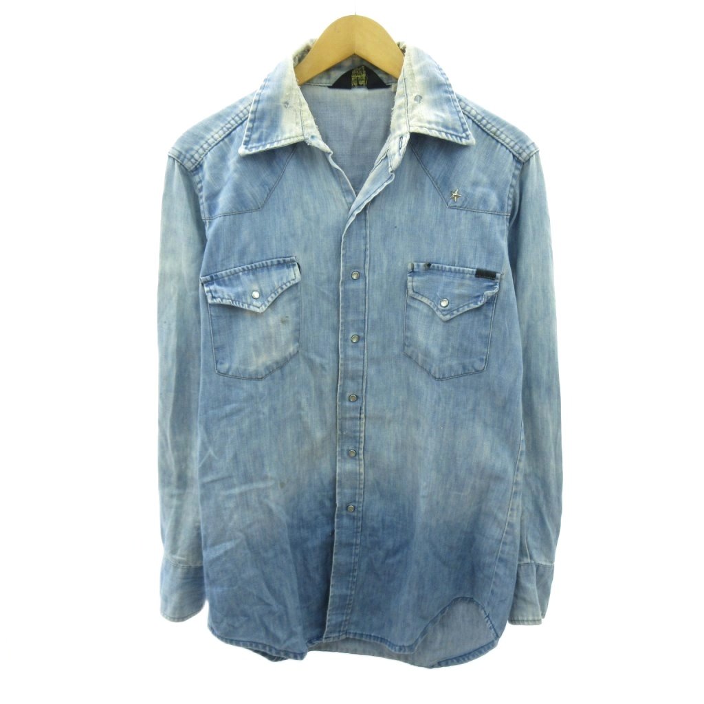 楽天市場】古着 Sears シアーズ 70s ヴィンテージ 長袖 シャンブレー