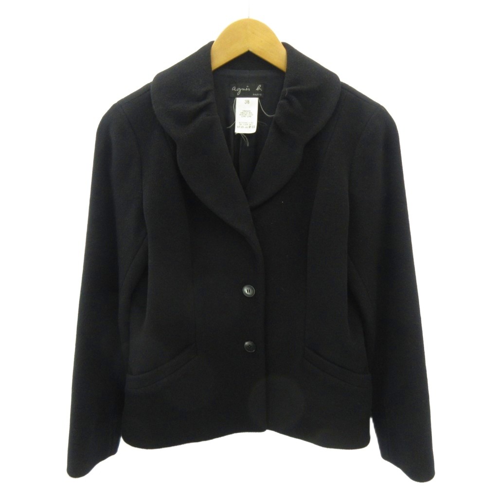 楽天市場】アニエスベー フランス製 ウールジャケット 2 ブラウン