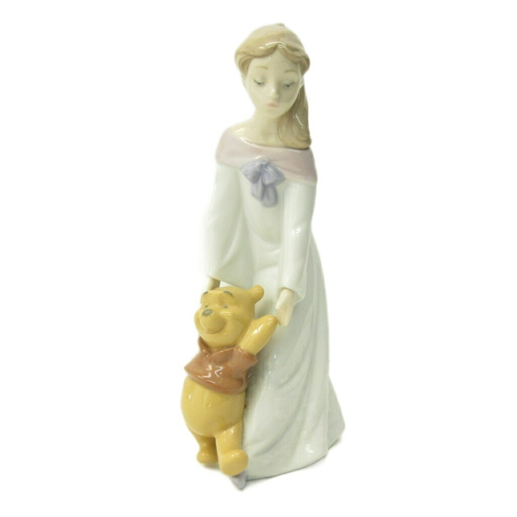 【中古】美品 LLADRO リヤドロ社 NAO ディズニー プーさんと一緒 インテリア 記念品 その他 【ベクトル 古着】 260210