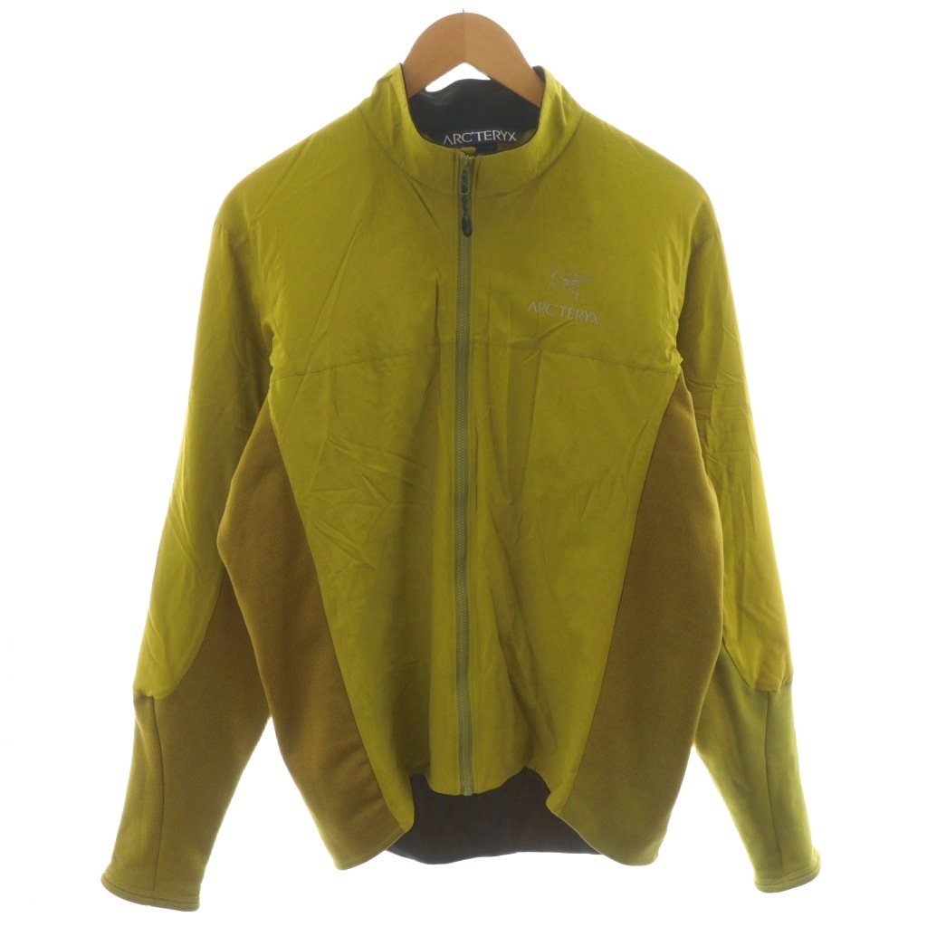 【中古】アークテリクス ヴェイランス ARC'TERYX VEILANCE ATOM MX JACKET 中綿ジャケット アウター S 黄 イエロー 24F4600 /AN67 メンズ 【ベクトル 古着】 251208