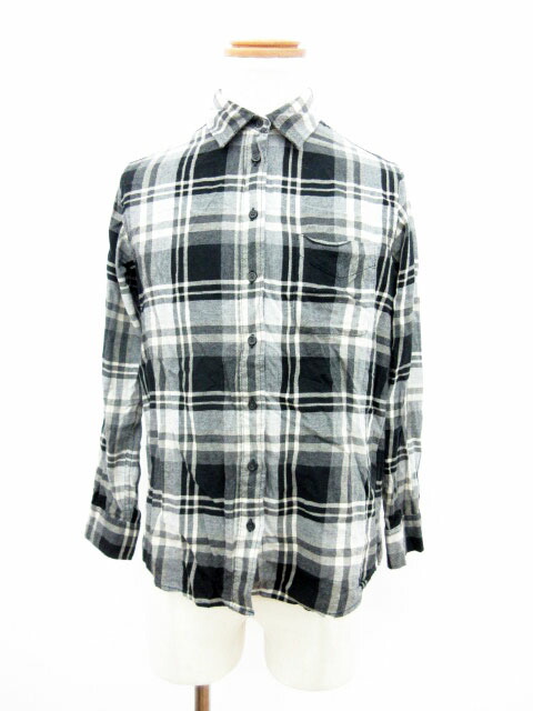 中古 ユニクロ Uniqlo Yシャツ 印す 長袖 M 捕り者 ニグロ Ao レディース ベクタ 古着 商標名古着ベクトル報奨金販売店 Foxunivers Com