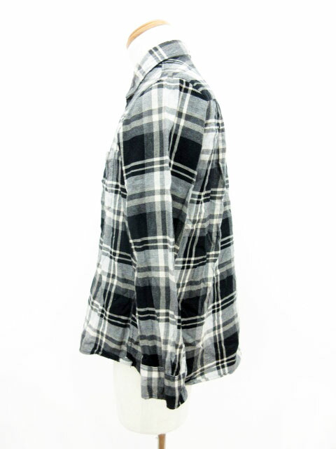 中古 ユニクロ Uniqlo Yシャツ 印す 長袖 M 捕り者 ニグロ Ao レディース ベクタ 古着 商標名古着ベクトル報奨金販売店 Foxunivers Com